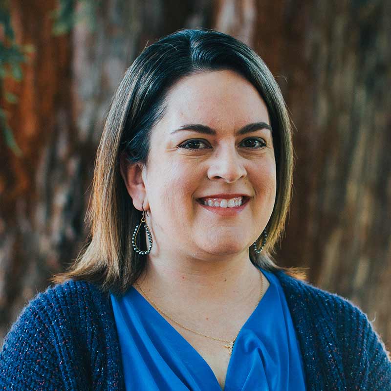 Amber Fox,standing outside, Administrative Assistant at Carolina Counseling, in NC