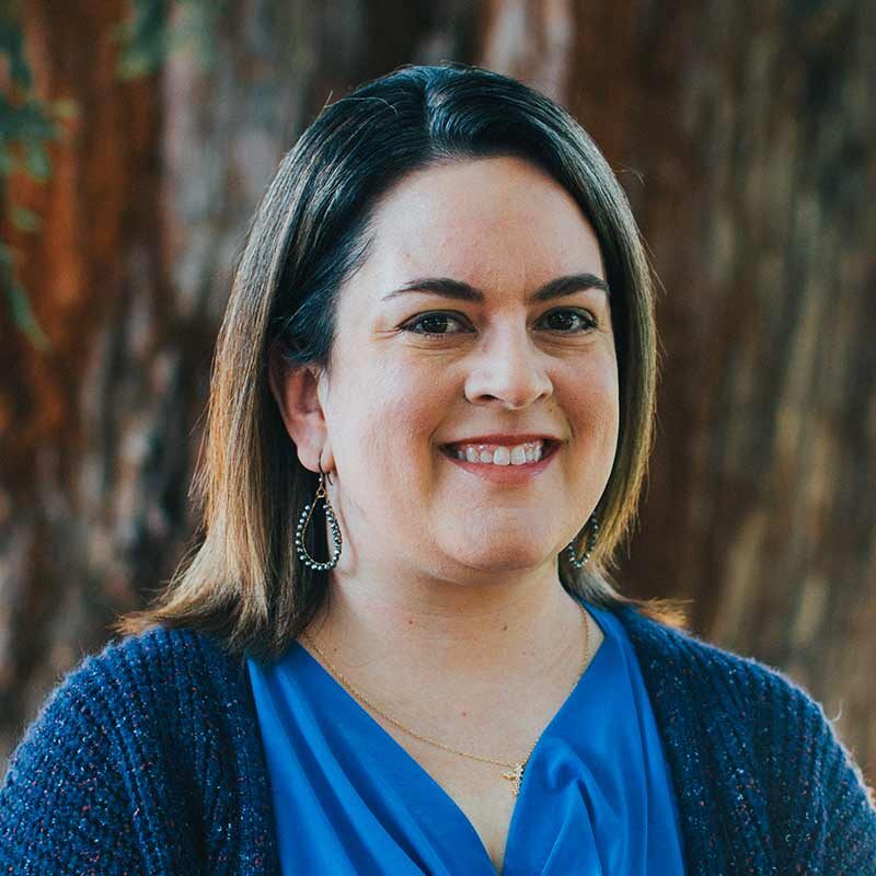Amber Fox,standing outside, Administrative Assistant at Carolina Counseling, in NC